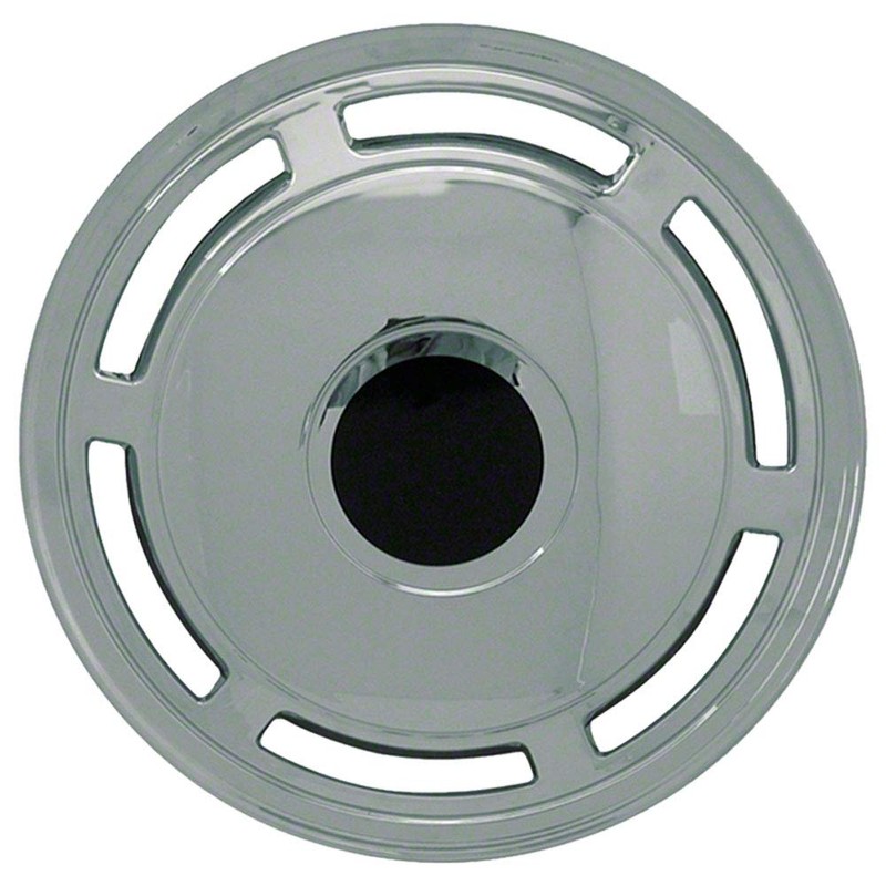 Brighter Design Set of 4 15" Push-on Chrome Hubcaps for