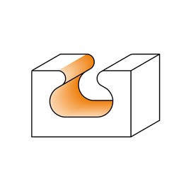 CMT 855.602.11 Finger Pull Bit with 3/4-Inch Diameter with 1/2-Inch Shank