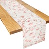 Hejo Cherry Blossom Pattern Table Runner,Reusable Table Runners for Dining