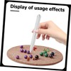 jojofuny Stainless Steel Bead Scoop Durable Jewelry Making Tool for