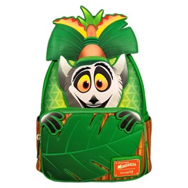 Loungefly Madagascar King Julian Cosplay mini backpack double strap