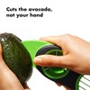OXO Good Grips Rebanadora de aguacate 3 en 1, verde