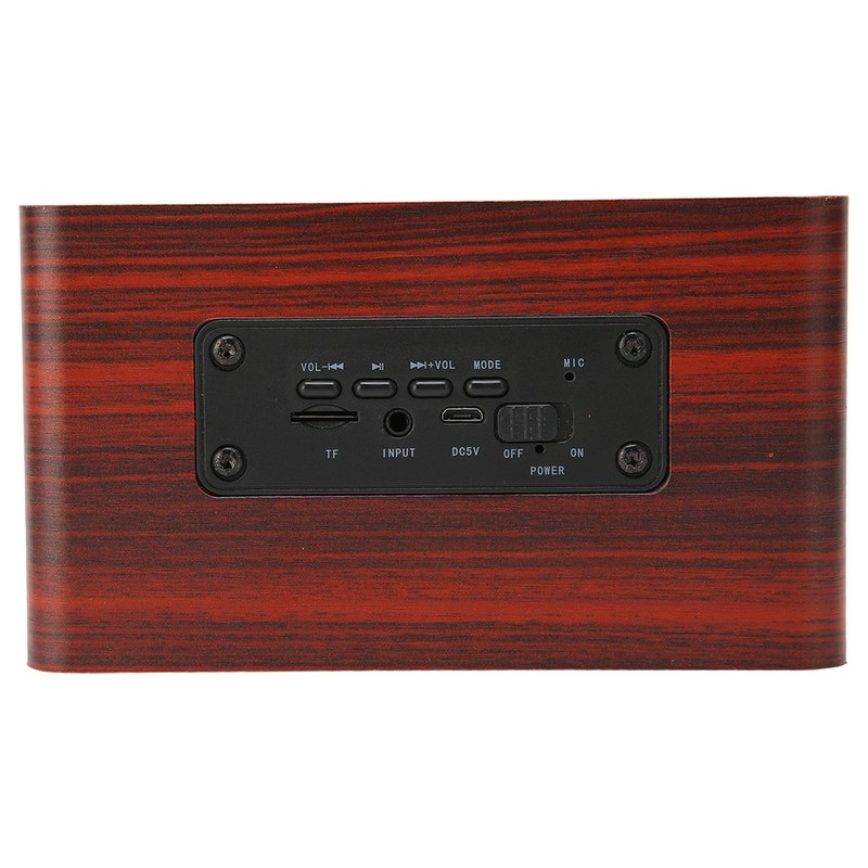 Retro Bluetooth Speaker Built in Mic Portable Wireless Speaker Supports