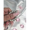 ❣️Cheek Flower Handmade Nail Tips ✨ - Short Almond /
