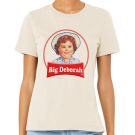 TeesAndTankYou Big Deborah Shirt Unisex Large Natural