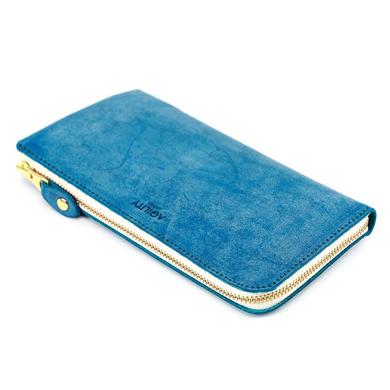 Agility affa "Posh L" Long Wallet, Compact, L-Shaped, Thin, Slim,