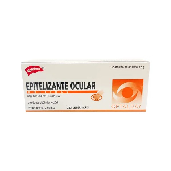 Epitelizante Ocular Oftalday 3.5 Gr Holliday Perro Y Gato