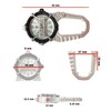 Dakota Watch Microlight, Clip Watch, Flashlight and Watch, Outdoor Gifts