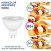 Caldarax 6 Pack MR16 GU5.3 LED 5W 12V Reflector Bulb,
