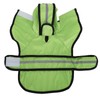 Dog Raincoat Polyester Pet Rain Cape Jacket Reflective Stripe Waterproof