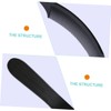 PACKOVE 4pcs Men Hair Cutting and Styling Comb Round Handle