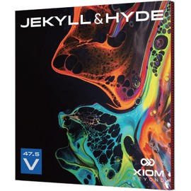XIOM Table Tennis Rubber Jekyll/Hyde V47.5 Magenta(MG) 1.9 11131
