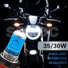 SOFOC-HS5 12V 35W White 6000K Halogen Headlight Bulb Dual Filament