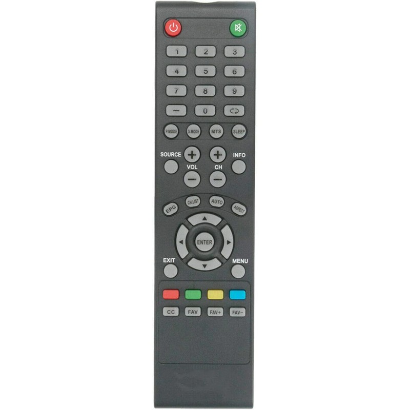 BESIA Replace Remote fit for RCA TV RLDED3956A RLDED5078A-B RTU5540-C