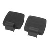 2pcs Wheelchair Footrests Professional Plastic Replacement Wheelchair Footplate Pedal Accessory