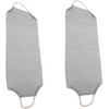 2 toallas exfoliantes extralargas, paño exfoliante de limpieza profunda, exfoliante