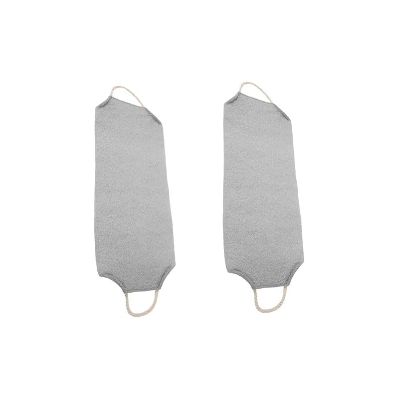 2 toallas exfoliantes extralargas, paño exfoliante de limpieza profunda, exfoliante