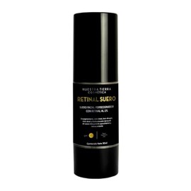 Nuestra Tierra Cosmética Retinal Suero Facial Perfeccionador, con Retinal al 1%, Despigmentante, Anti-Edad, Anti-Acné, 30ml