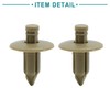 ACROPIX 20pcs Push In Car Door Trim Fender Rivet Retainer