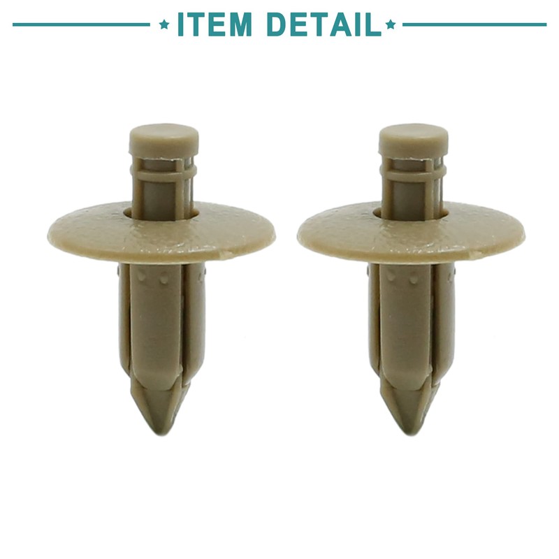 ACROPIX 20pcs Push In Car Door Trim Fender Rivet Retainer