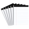 Legal Pads 8.5 X11, Narrow Ruled Notepads, 6 Pack, 50