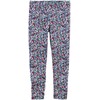 Carter's Girls' Single Legging, Print, 3 Months