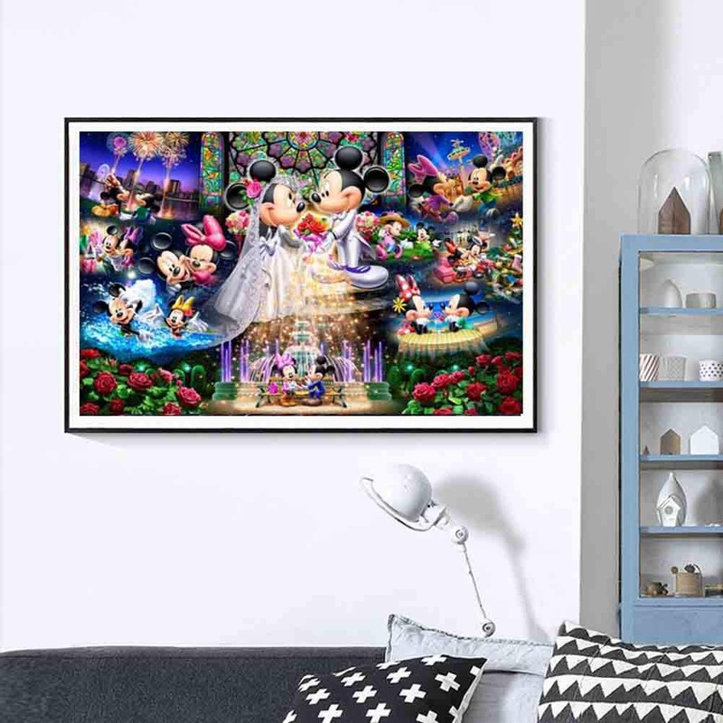Diamond Painting Kit, Diamond Art, Fairy Tale Kit, Diamond Bead