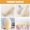 2 Piezas Esponja Vegetal de Luffa, Beige Natural