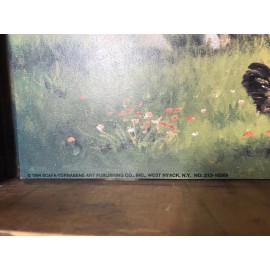 M&M Strawberries Horse Farm 16 X 20 Poster M. Caroselli Repro Print