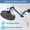 Voolan Rain Shower Head with Extension Arm - High Pressure