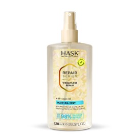 HASK, Aceite Capilar, Bruma Ligera, Hidratación y Reparación del Cabello Seco y Dañado, con Aceite de Argán y RepairPro™