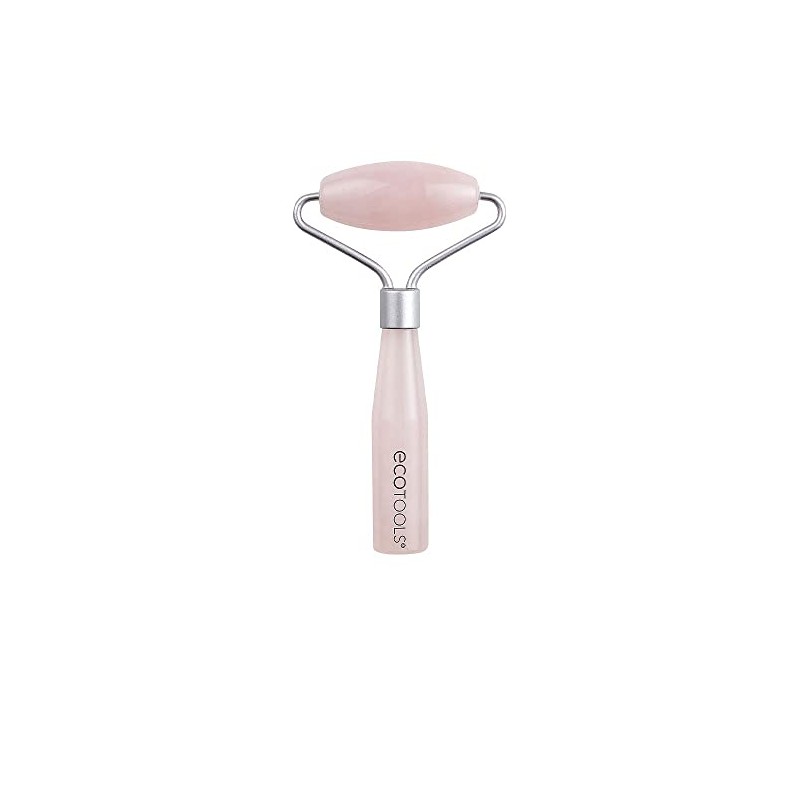 EcoTools Mini Rose Quartz Facial Roller with 100% Rose Quartz