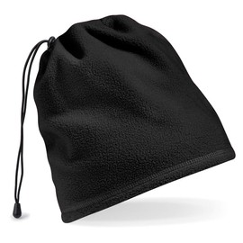 Beechfield Unisex B285.BLK Suprafleece Snood Hat - Black, One Size