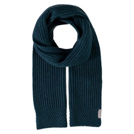FRAAS Ladies Knitted Stole with Gift Box - Cashmere Blend Scarf - 25 x 170 cm, petrol