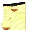 HAUTOCO 8.5 x 11 Legal Pads 12 Pack Yellow Wide