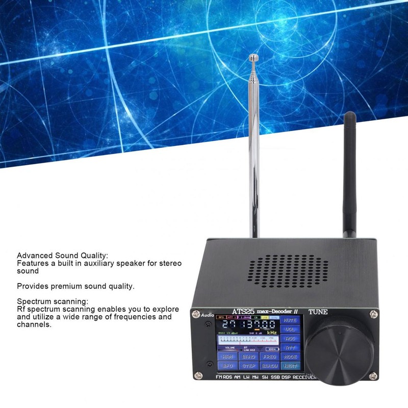 Full Band Radio Receiver FM LW MW SW SSB DSP