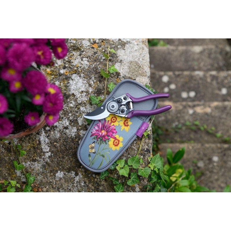 Burgon & Ball RHS Gift Pruner and Holster Set Asteraceae