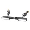 1 Pair Motorcycle LED Turn Signal Running Lights Retro Style