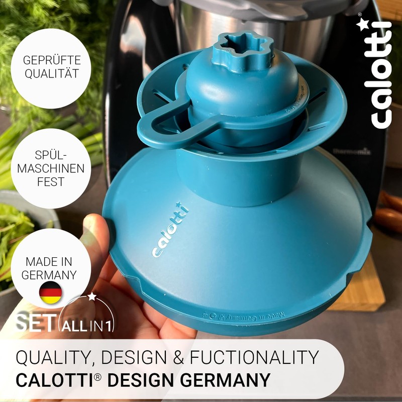 Calotti® Multitools for Thermomix TM6 and TM5 - Funnel, Mixing