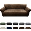 Pfrstuv Couch Cover Leather Look 3 Seater Couch Sofa Cover