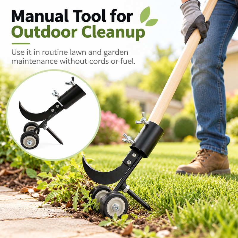 Heavy-Duty Garden Weeder Tool for Lawn Care – Manual Root