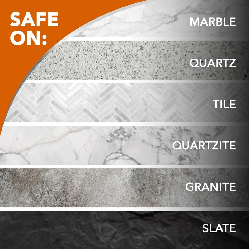 Granite Stone Clean, Polish and Protect - 24 Ounce -