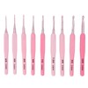 9pcs Crochet Hooks Set Professional High Accuracy Portable Soft Handle