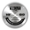 Timberline - Ti-Cut Saw 10"/80T -5 Deg Tcg (10181)