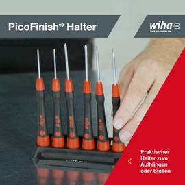 Wiha Precision PicoFinish® Hexagonal Vaso Llaves, de 7 Unid., incl. soporte (42994)