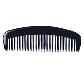IWOWHERO Natural Horn Hair Comb Scalp Massage for Women Travel Hairbrush Fine Teeth Prevent Hair Loss Portable Hairdressing Tool