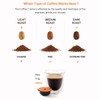 BENFUCHEN Reusable Coffee Capsule with 2 Lids (180ml and 60ml)