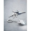 Philippi - FLYING WILLY - Luminous Keyring, silver