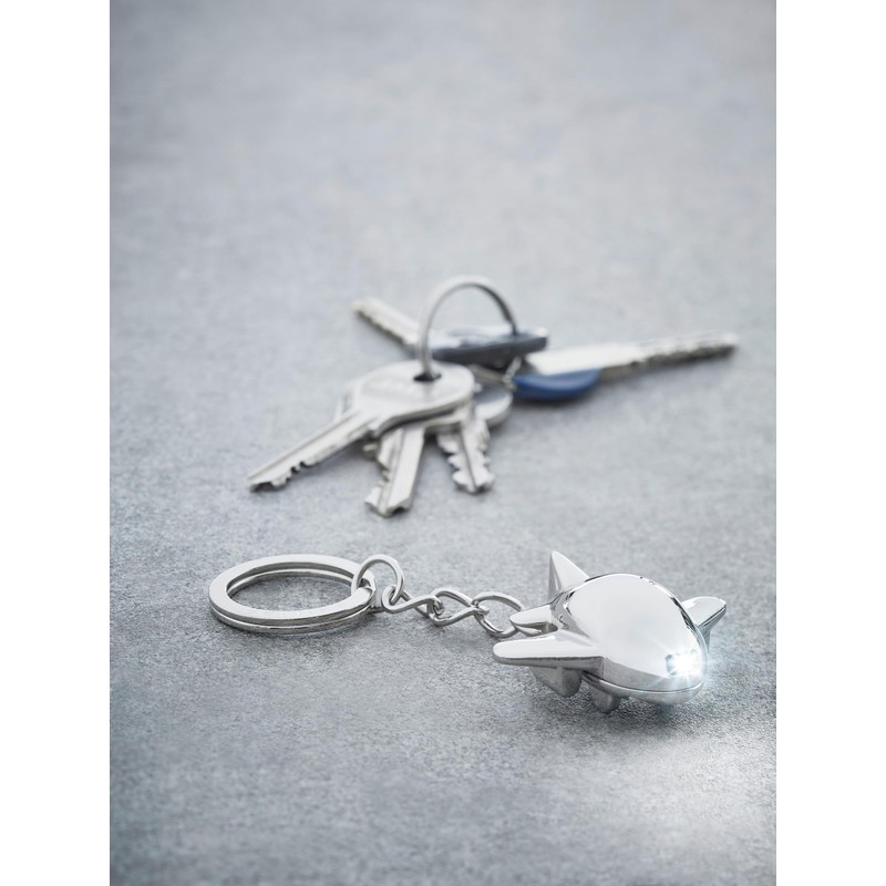Philippi - FLYING WILLY - Luminous Keyring, silver