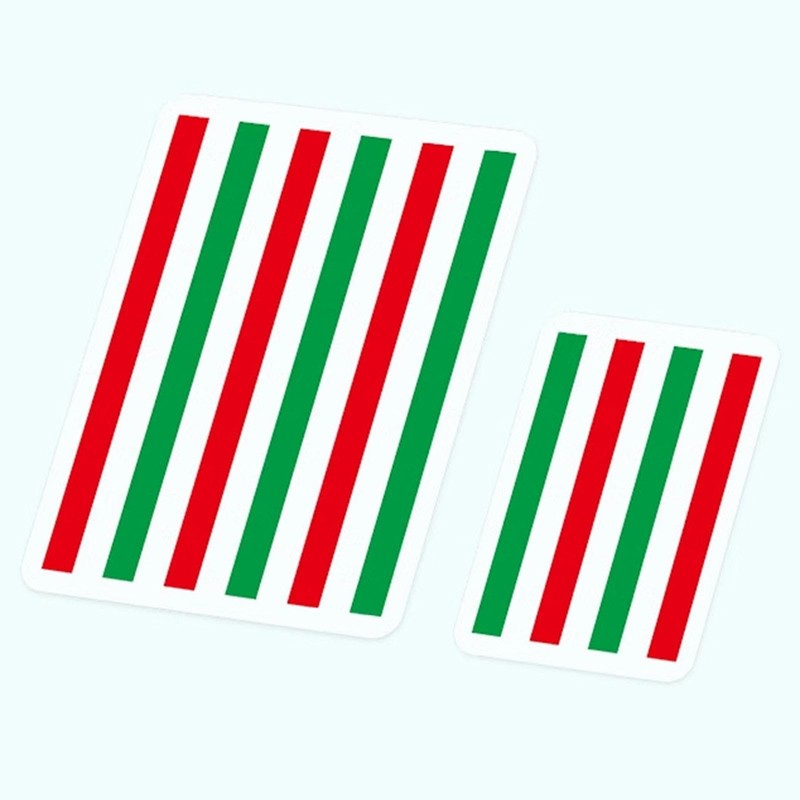 perfeclan 2x Red Green Reading Card Visual Training Aid Easy